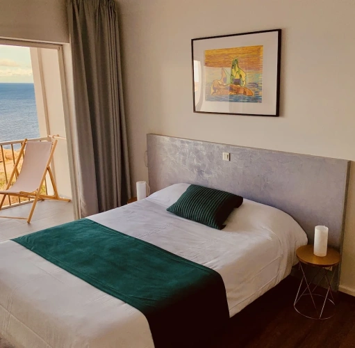Comfort Double room with balcony and with sea view