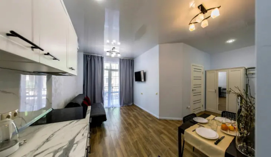 Фотография номера квартиры Апартаменты Просторная Квартира Таурус в ЖК Арт Лайт Сити