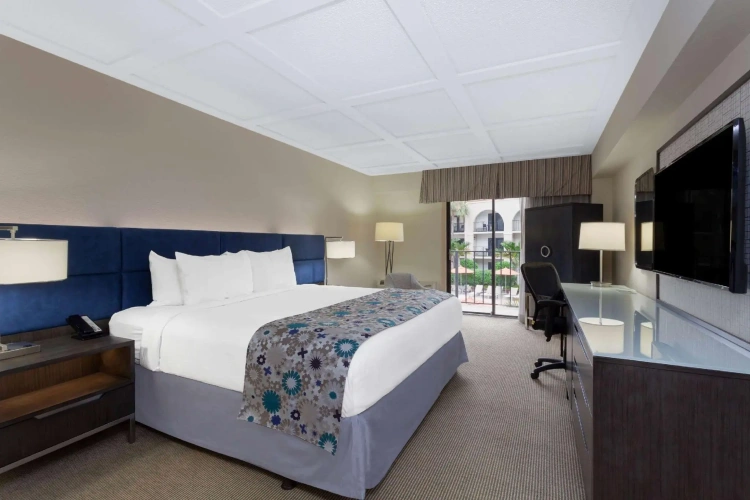 Standard Double room with pool view