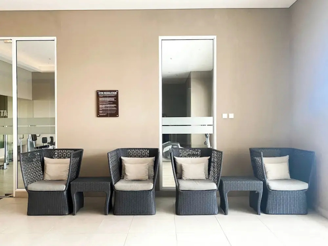 Spacious and Restful 1BR at Vasanta Innopark Apartment
