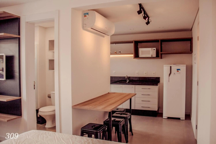 Loft com vista para Vila Germânica 309