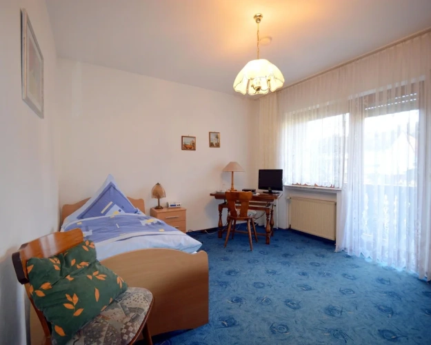 Standard Single room with balcony and with garden view