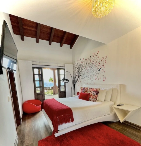 Superior Double room with balcony and with view