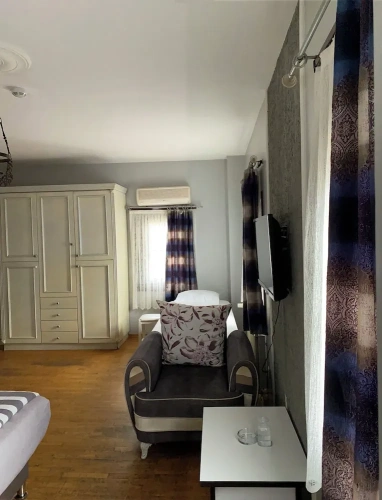 Quadruple room with balcony and with sea view