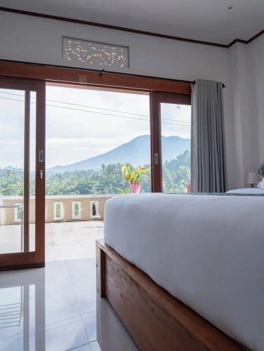 Deluxe Double room with balcony and with mountain view
