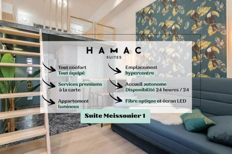 Hamac Suites - Meissonnier 1 - 4 people