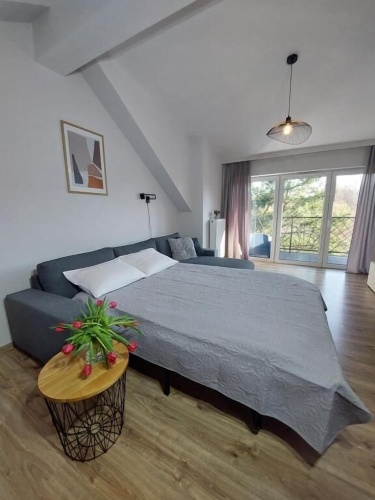 Family Apartment with balcony and with garden view