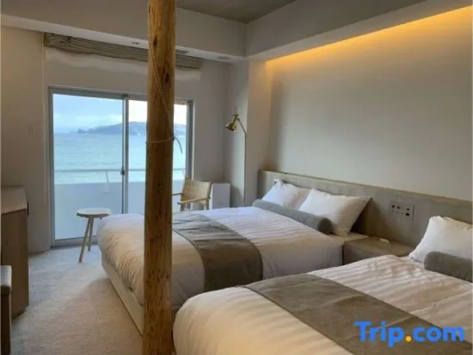 Standard Twin room with ocean view