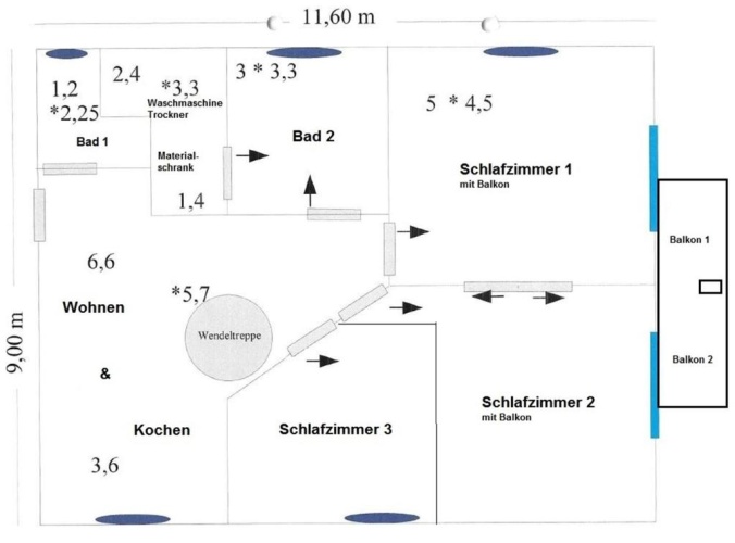 3 Bedrooms Apartment