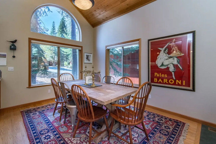 Tahoe Donner Snow Globe Home by RedAwning