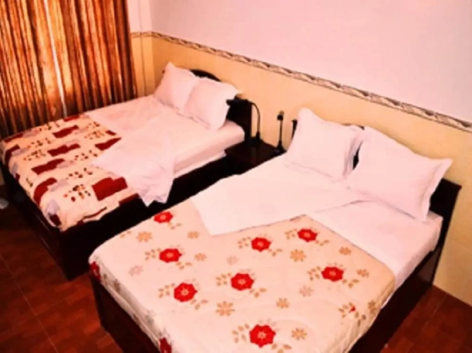 Standard Twin room with balcony and with view