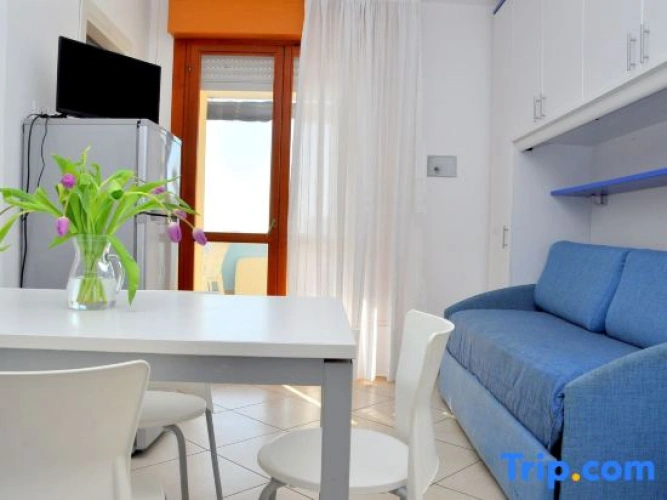 Studio with balcony and with ocean view