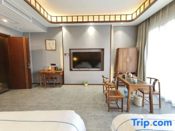 Deluxe Twin room with street view