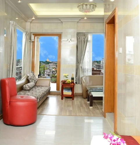 Double Penthouse Suite with balcony