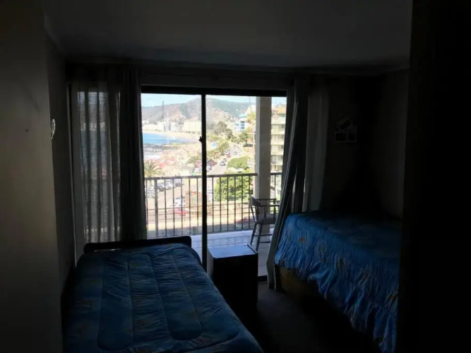 Espectacular departamento frente a playa chica