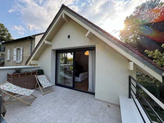 Luxury Double room with park view