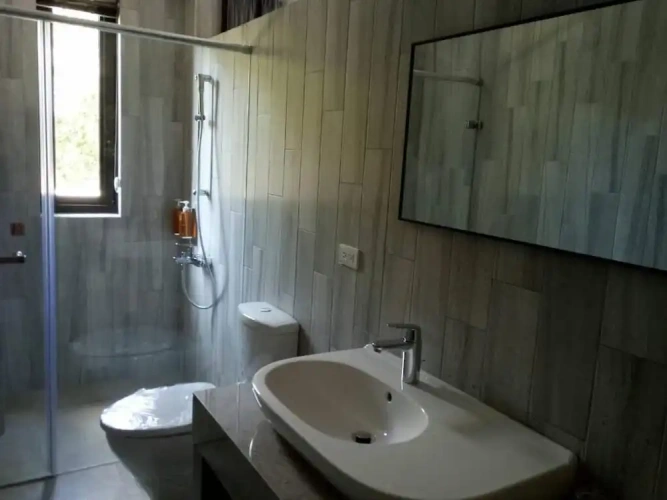 Standard Quadruple room with garden view