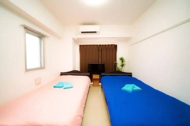 Studio with balcony