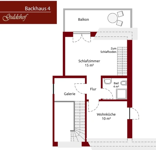 Standard room with balcony