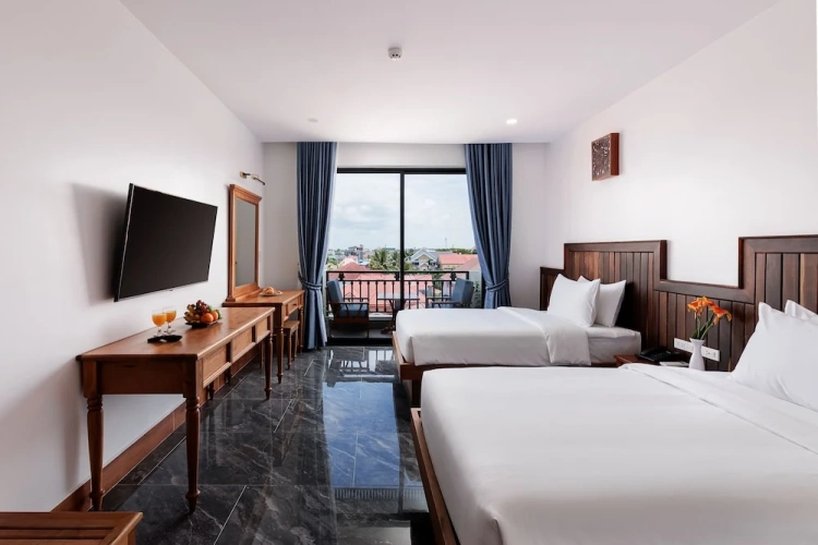 Deluxe Twin room with balcony