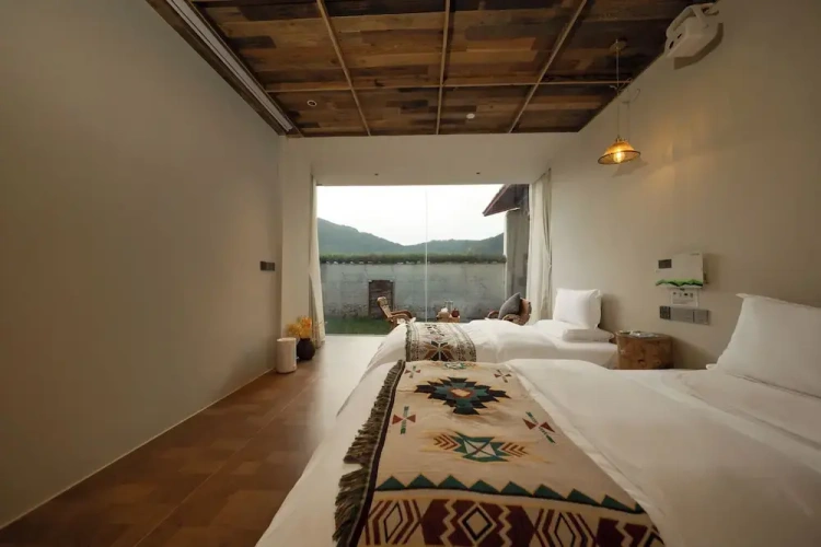 Classic Twin room with land view