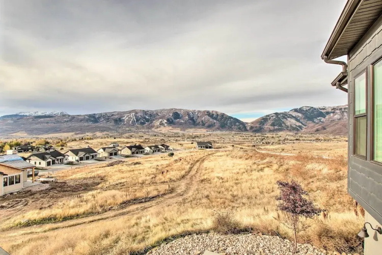 Eden Home w/ Stunning View ~ 6 Mi to Skiing!