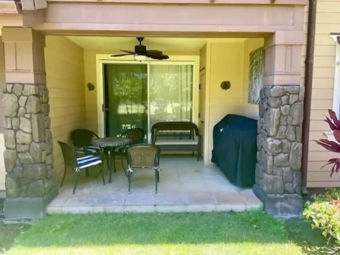 Double Cottage with balcony and with garden view