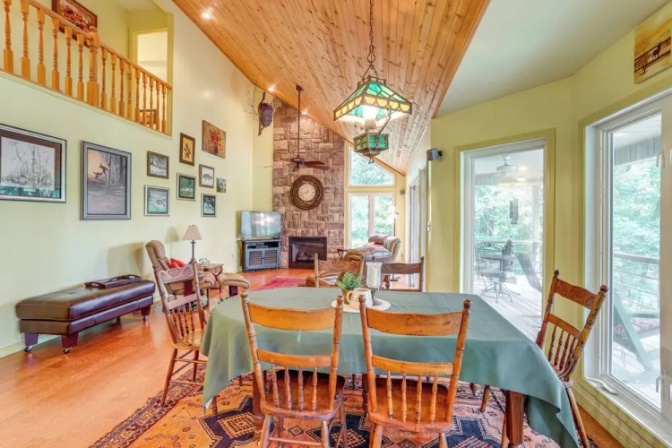 Spring River Vacation Rental w/ Deck & Views