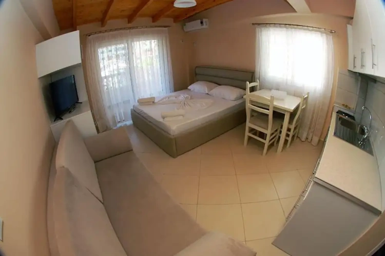 Studio with balcony