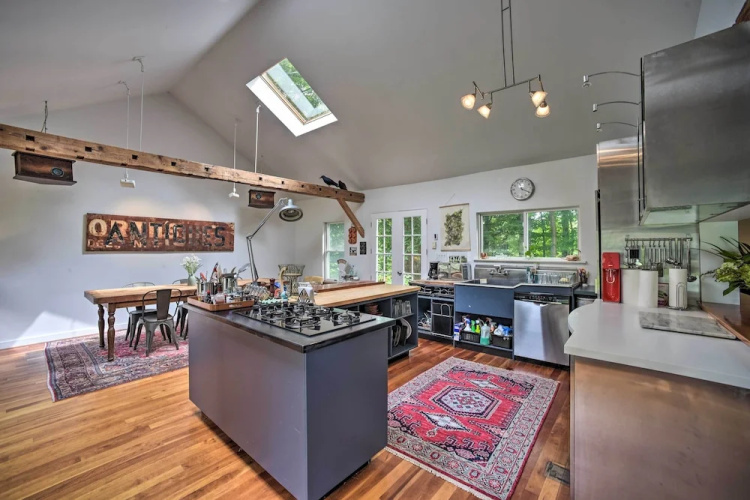 Game Room & Fire Pit: Peaceful Catskills Farmhouse