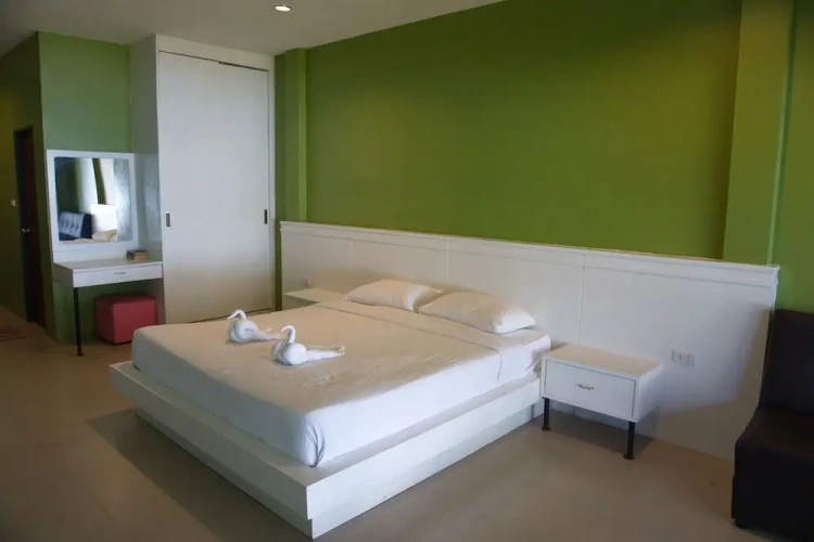 Standard room with balcony and with sea view