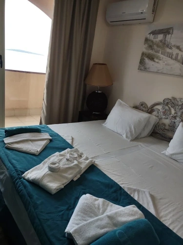 1 Bedroom Deluxe Apartment with balcony and with sea view