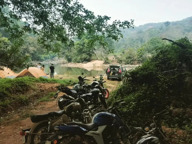 Coorg River Rock Camping