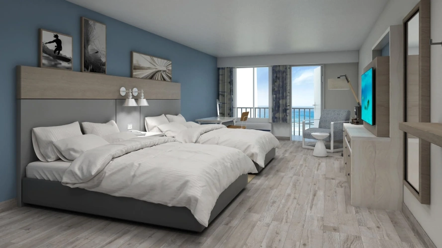 Standard Double room with view