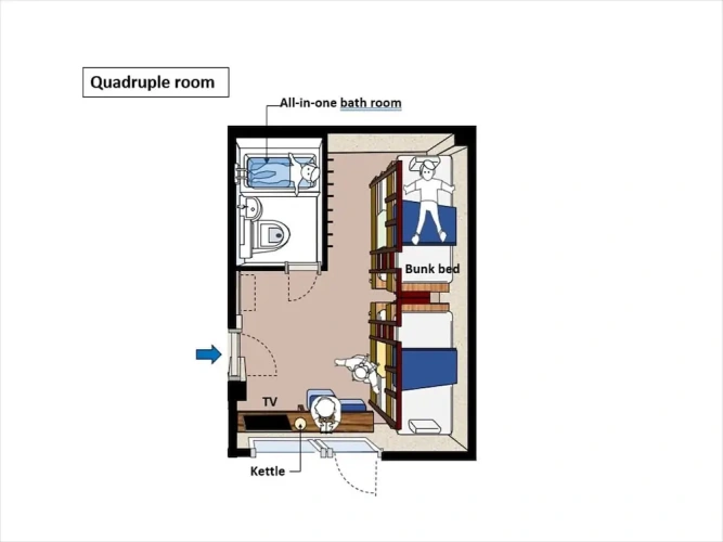 Standard Quadruple room