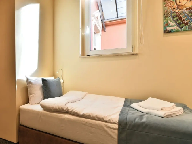 Classic Single room with courtyard view