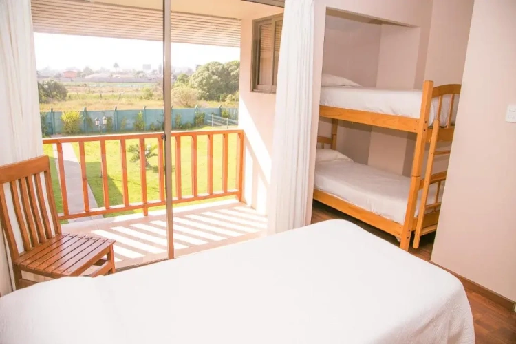 Apartment with balcony and with view