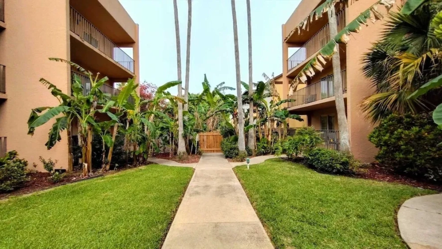 Outside
