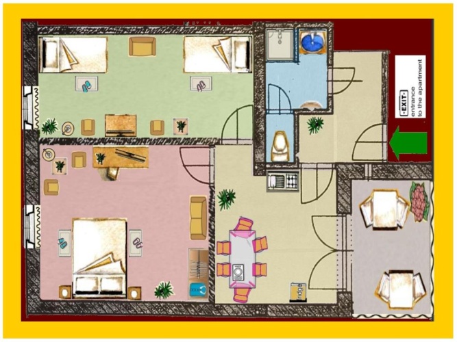 2 Bedrooms Apartment