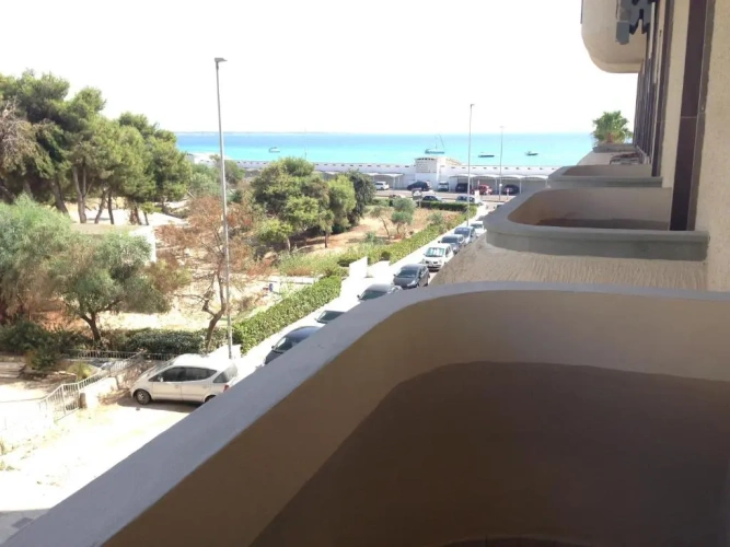 Standard Quadruple room with balcony and with sea view