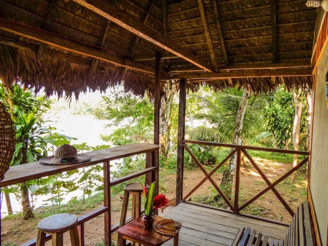 Triple Bungalow with river view