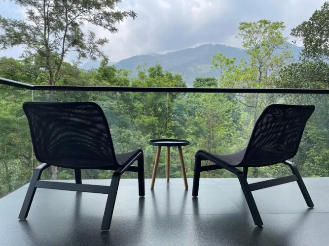 Standard room with balcony and with mountain view