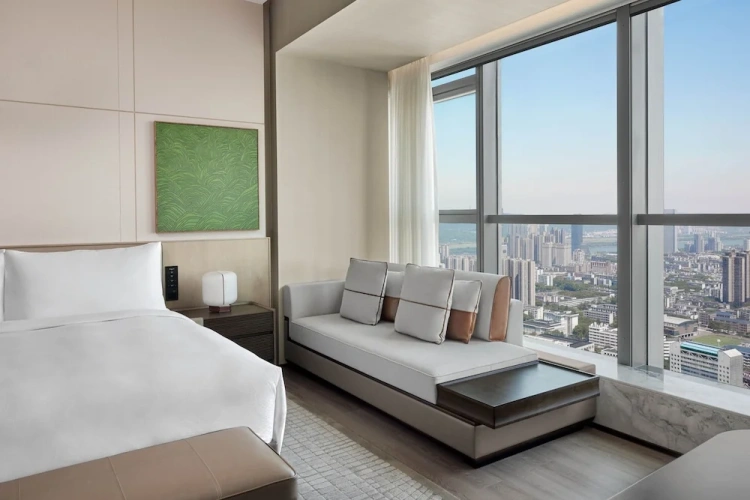 Deluxe Twin room with city view