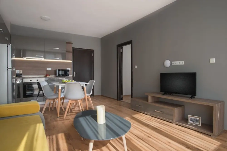 1 Bedroom Apartment with balcony and with city view