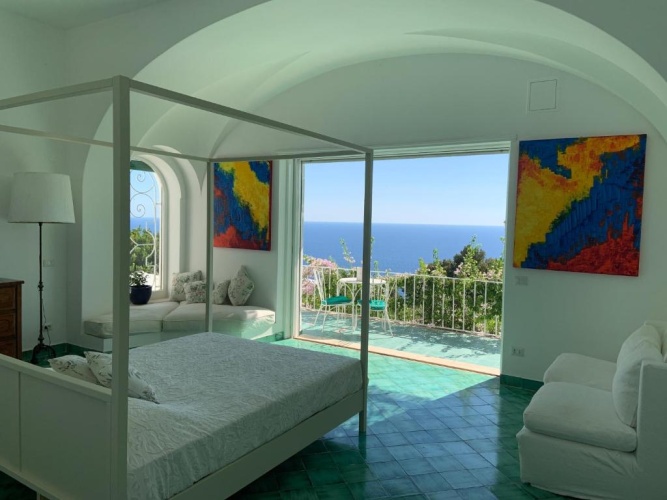 Deluxe Double room with balcony and with sea view