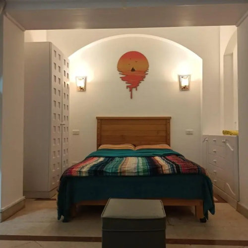 Gouna Studio shared pool and lagoon