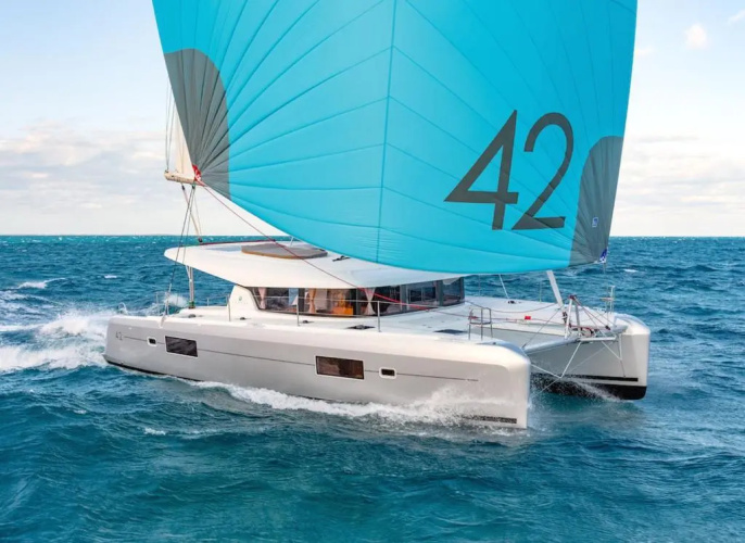 Luxury Catamaran Lagoon 42, AC & GN