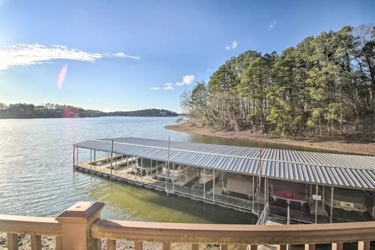 Fireplace, Pool Access: Waterfront Hot Springs Gem