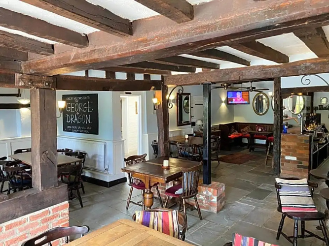 George & Dragon Country Pub & Hotel Wolverton Townsend