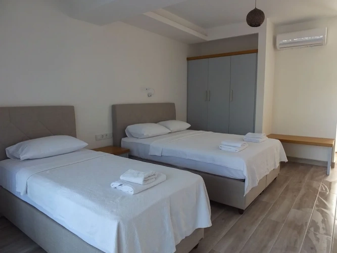 Comfort Triple room with balcony and with bay view
